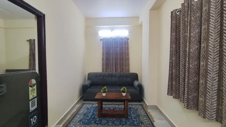 1 BHK SEMI-FURNISHED